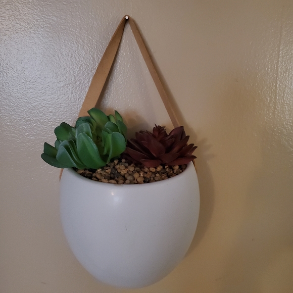 Faux Succulent Hanging Planter - Picture 6 of 6